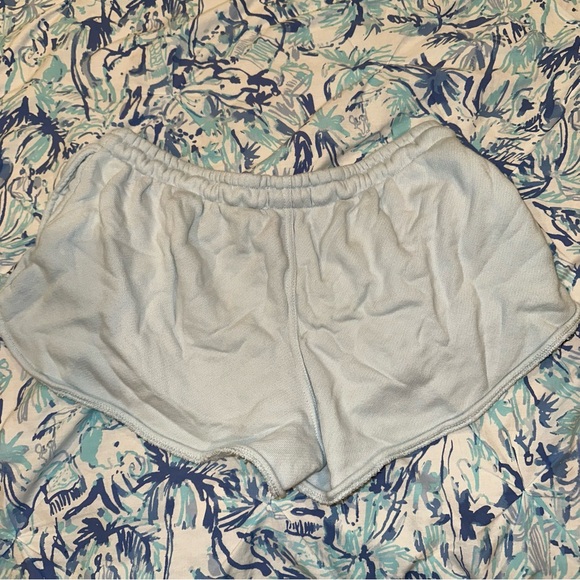 Dairy Girl Summer Countryside Blue Shorts - Picture 6 of 8